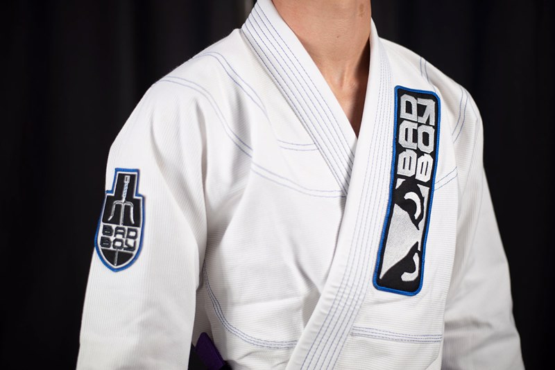 BAD BOY sai training SERIES BJJ GI  - white/blue
